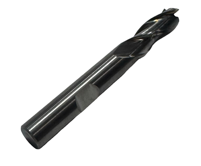 Micro 100 8mm Carbide End Mill 3 Flute USA Made