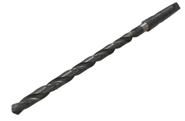 Trubor 11/16" HSS Taper Shank Drill 3MT, 14-3/4" Overall, Made in England