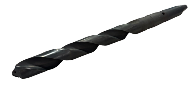 Trubor 15/16" HSS Taper Shank Oil Hole Drill 3MT, 12-3/4" Overall Made in England
