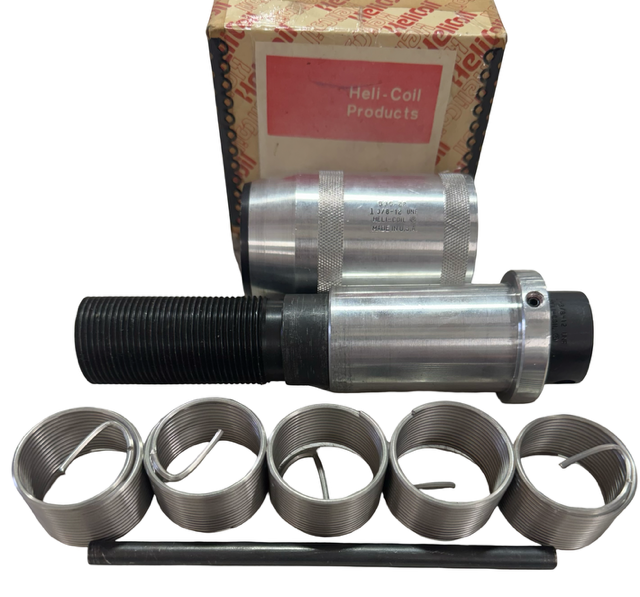 Helicoil Thread Insert Hand Installation Tool 1-3/8 "-12 UNF Prewinder & Type IV Non-Captive Prewinder
