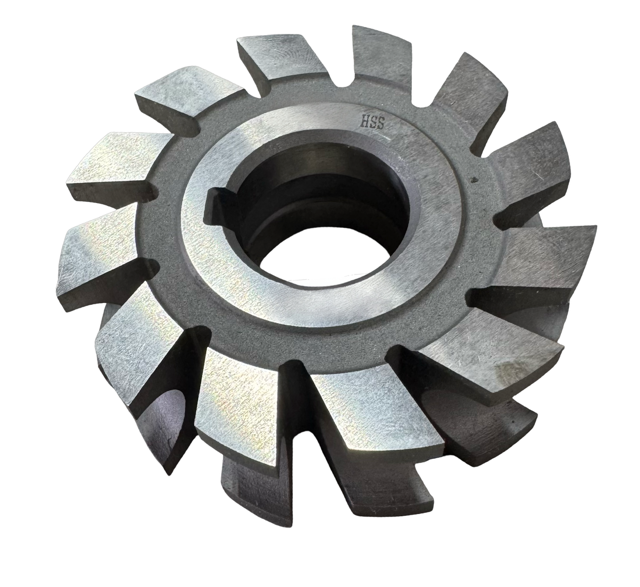 Dolfa 4-1/4" HSS Concave Milling Cutter, 1" Wide, 1-1/4" Hole
