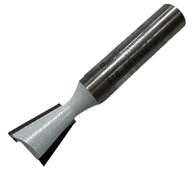 Jesada 3/4" Router Bit Carbide Tipped Dovetail Woodworking Bit 1/2" Shank 14° Angle USA