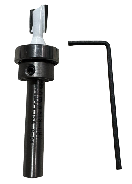 Jesada 11/32" Router Bit Carbide Tipped Top Bearing Dovetail Bit for Keller Jigs USA Made