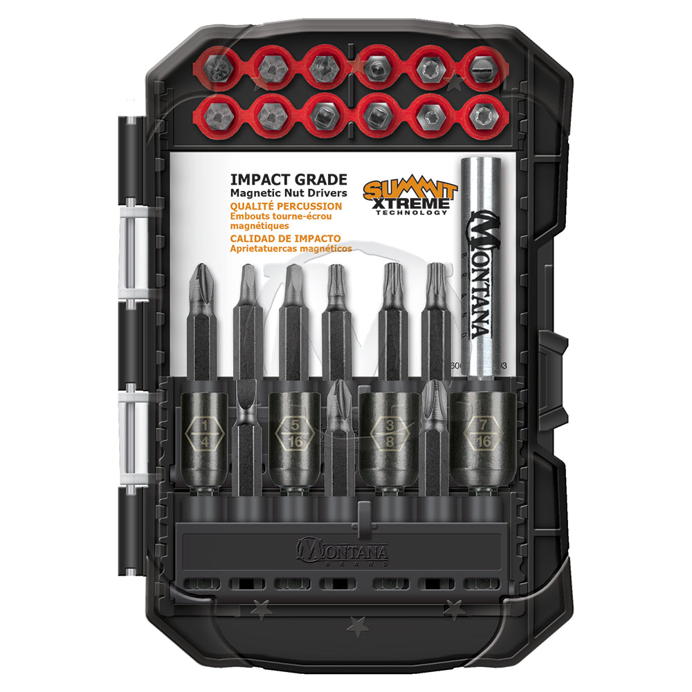 Montana 26 Piece Impact Grade Power Driving Set USA Made