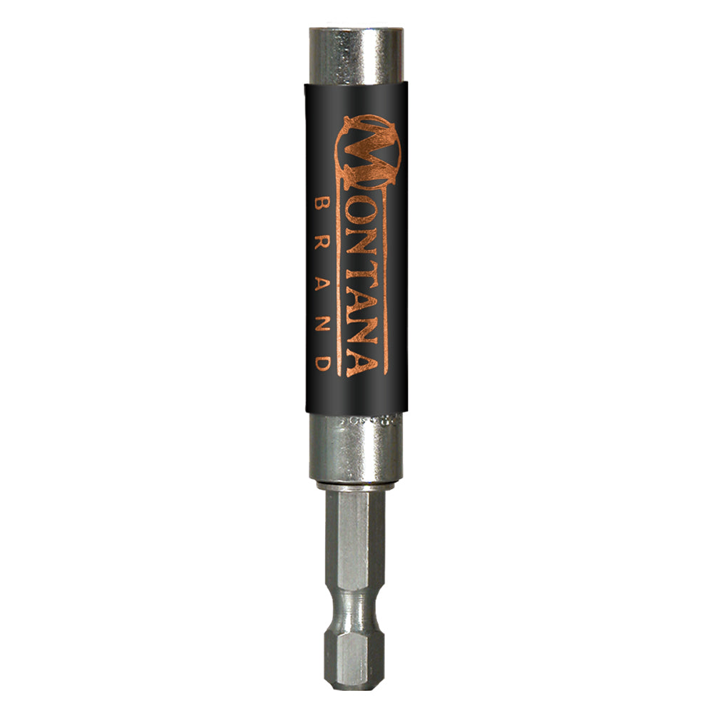 Montana 3" Compact Magnetic Screw Guide 1/4" Hex Shank Impact Rated USA Made