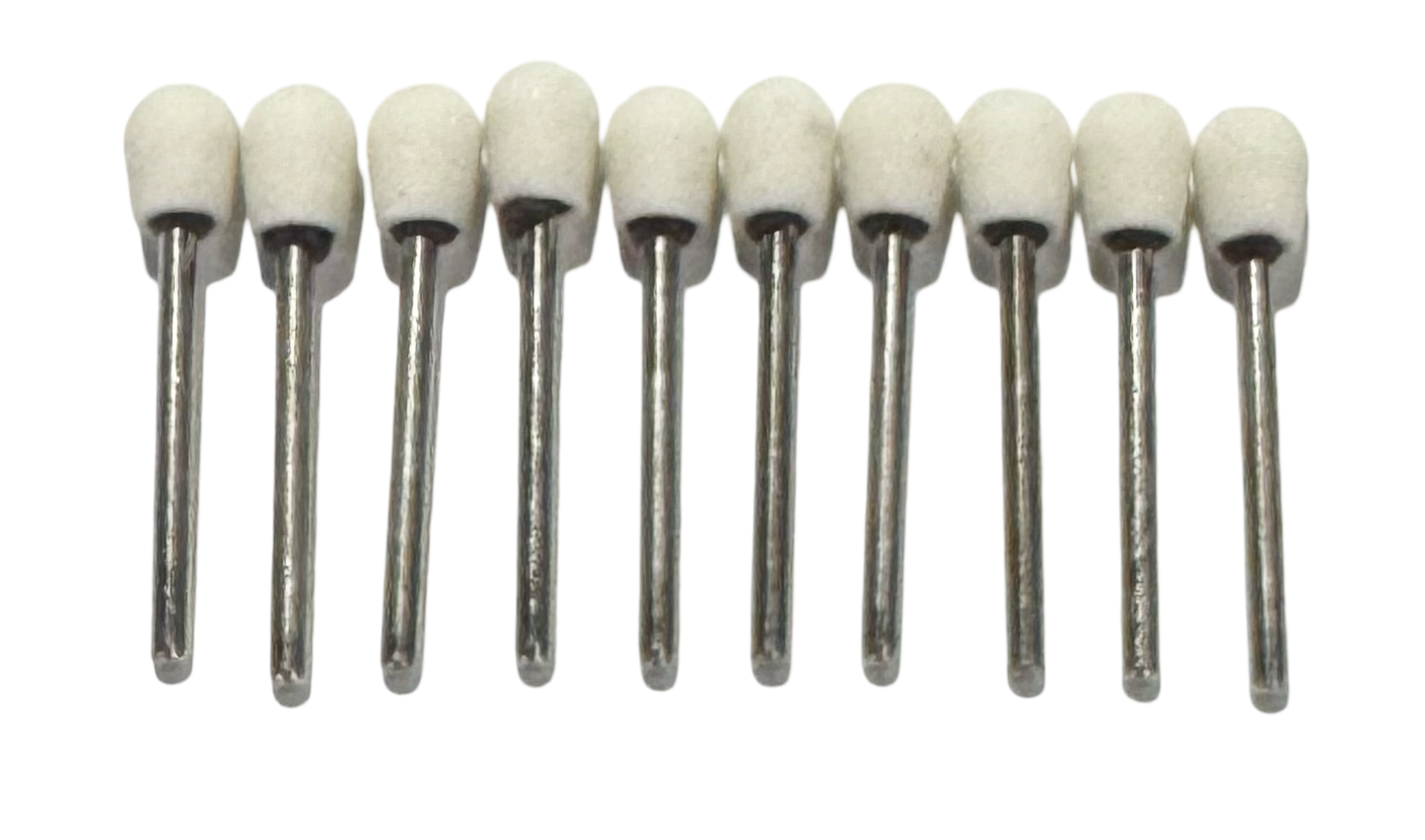 3/8" Abrasive Mounted Points B112 1/8" Shank 10 Pack