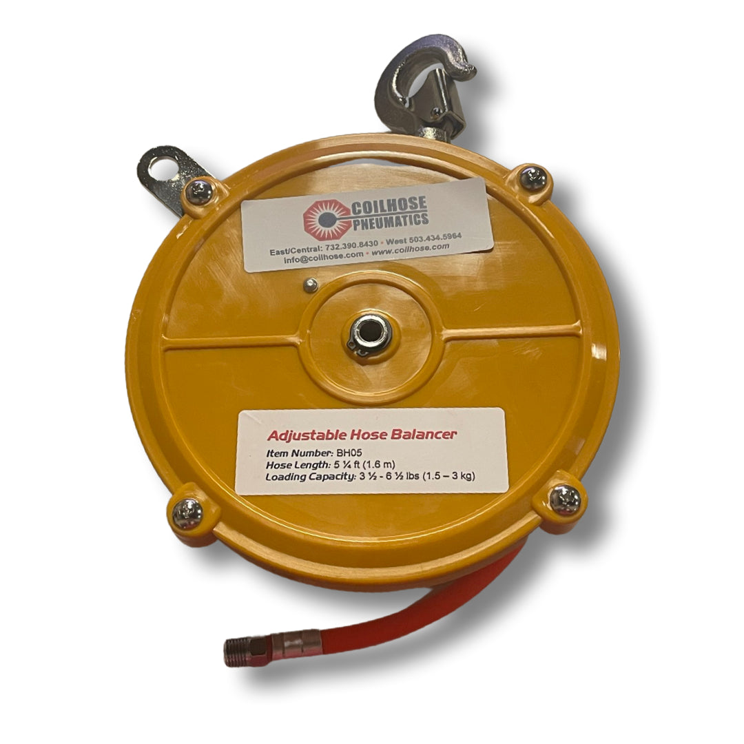 Coilhose Pneumatics Mechanical Adjustable Hose Balancer 2-4.5 lbs Working Range