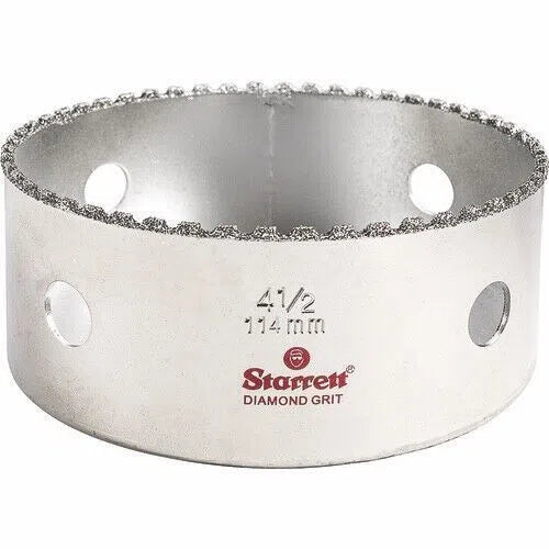 Starrett 4-1/2" Diamond Grit Hole Saw 12916