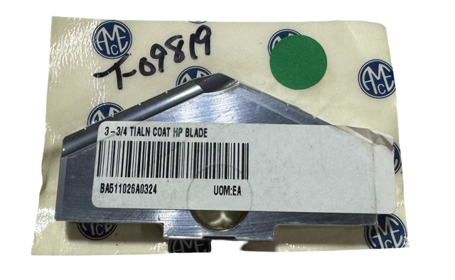 Allied 3-3/4" Series F, High Speed Steel High Performance Insert - TiAlN