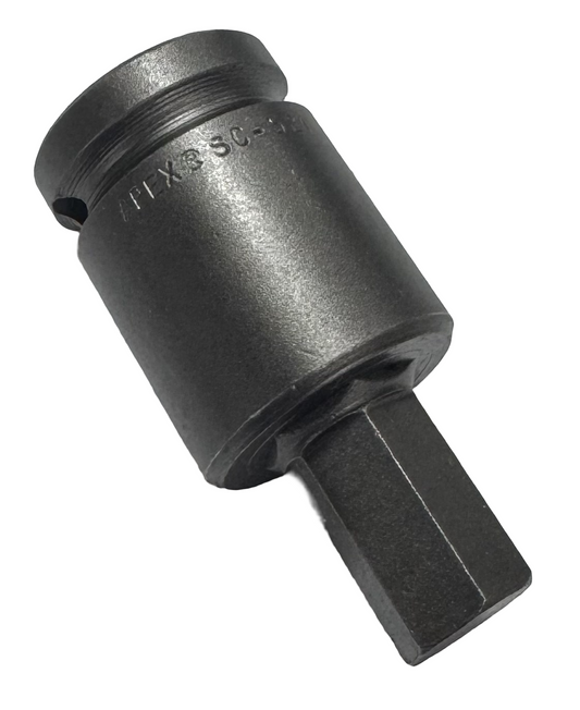 Apex 1/2" Square Drive 1/2" Hex Power Bit Holder