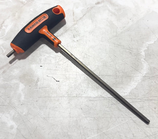 Bahco 5/32" T-Handle Hex Key Wrench