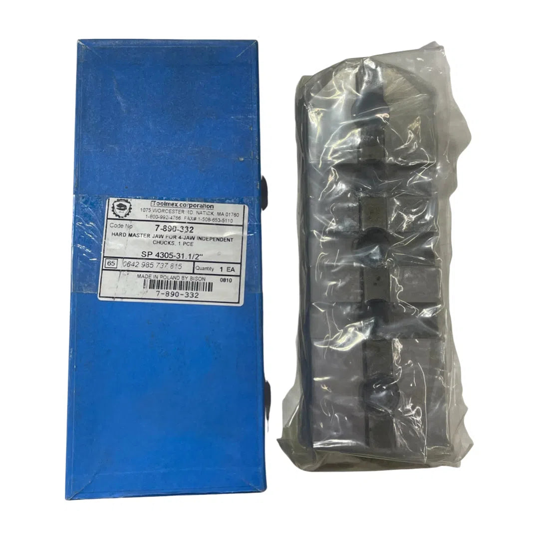 Bison Hard Master Jaw for 4-Jaw Independent 32" Lathe Chucks