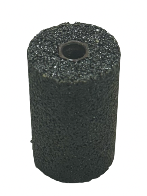 CGW 1-1/2" x 2-1/2" x 3/8-24 Resin Plug 16 Grit Aluminum Oxide Type 18