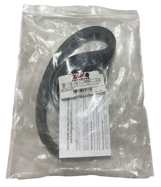 CGW 1" x 30" Narrow Sanding Belts 50 Grit Zirconia 10 Pack