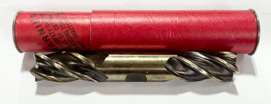 Cleveland Twist 1" Cobalt Double End Mill 4 Flute Center Cutting USA Made