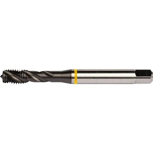 Dormer 8-32 HSSE-PM Semi-Bottoming Tap Spiral Flute Yellow Ring TiAlN Coating