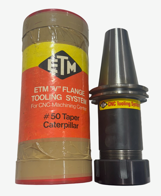 ETM CAT50 x TG150 x 5-1/2" V-Flange TG Collet Chuck