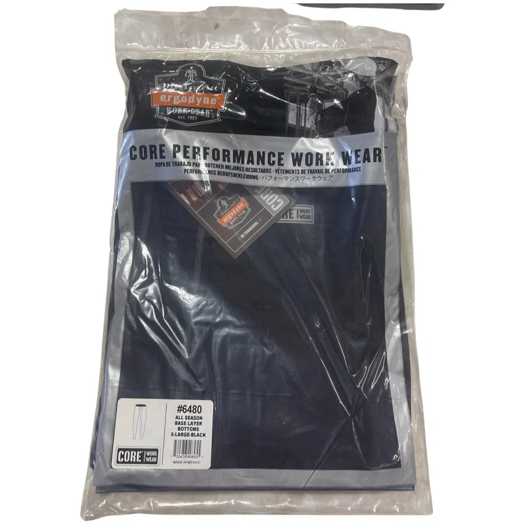 Ergodyne Core Performance All Season Base Layer Bottoms Extra Large 40805