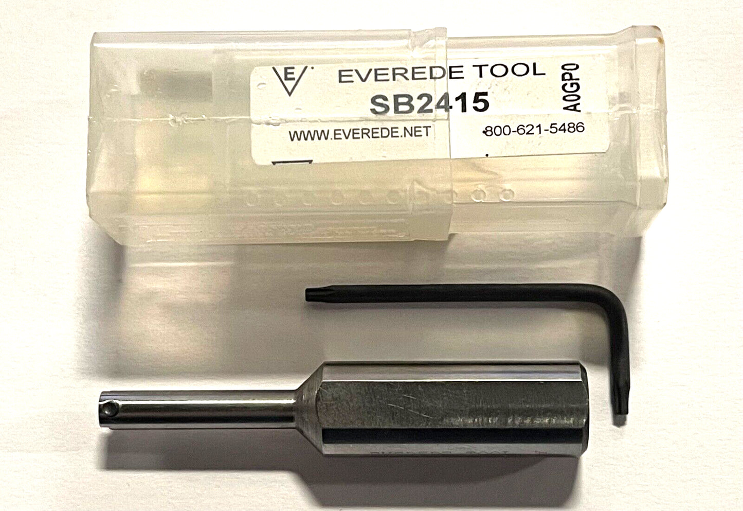 Everede Small Hole Boring Tool Min Bore .270 0° Lead Angle Right or Left Hand