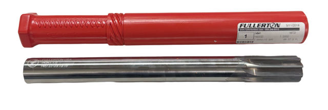 Fullerton 1" Carbide Chucking Reamer 8 Flute 10" Overall USA Made
