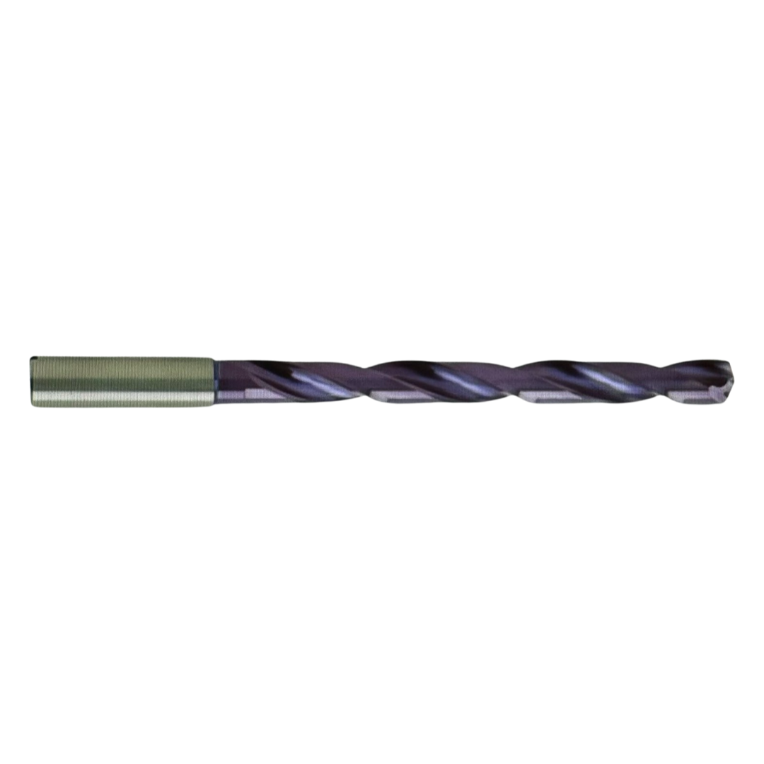 GUHRING 10.7mm Solid Carbide Drill 7xD Coolant Thru nano-FIREX 2FL