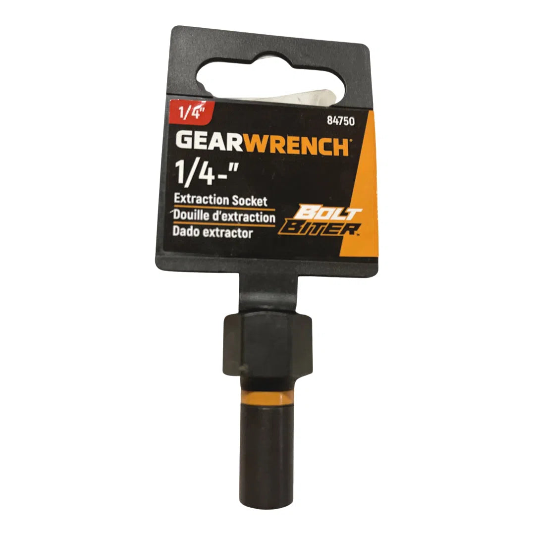 GearWrench 1/4" Drive Bolt Biter 1/4" Impact Extraction Socket 84750