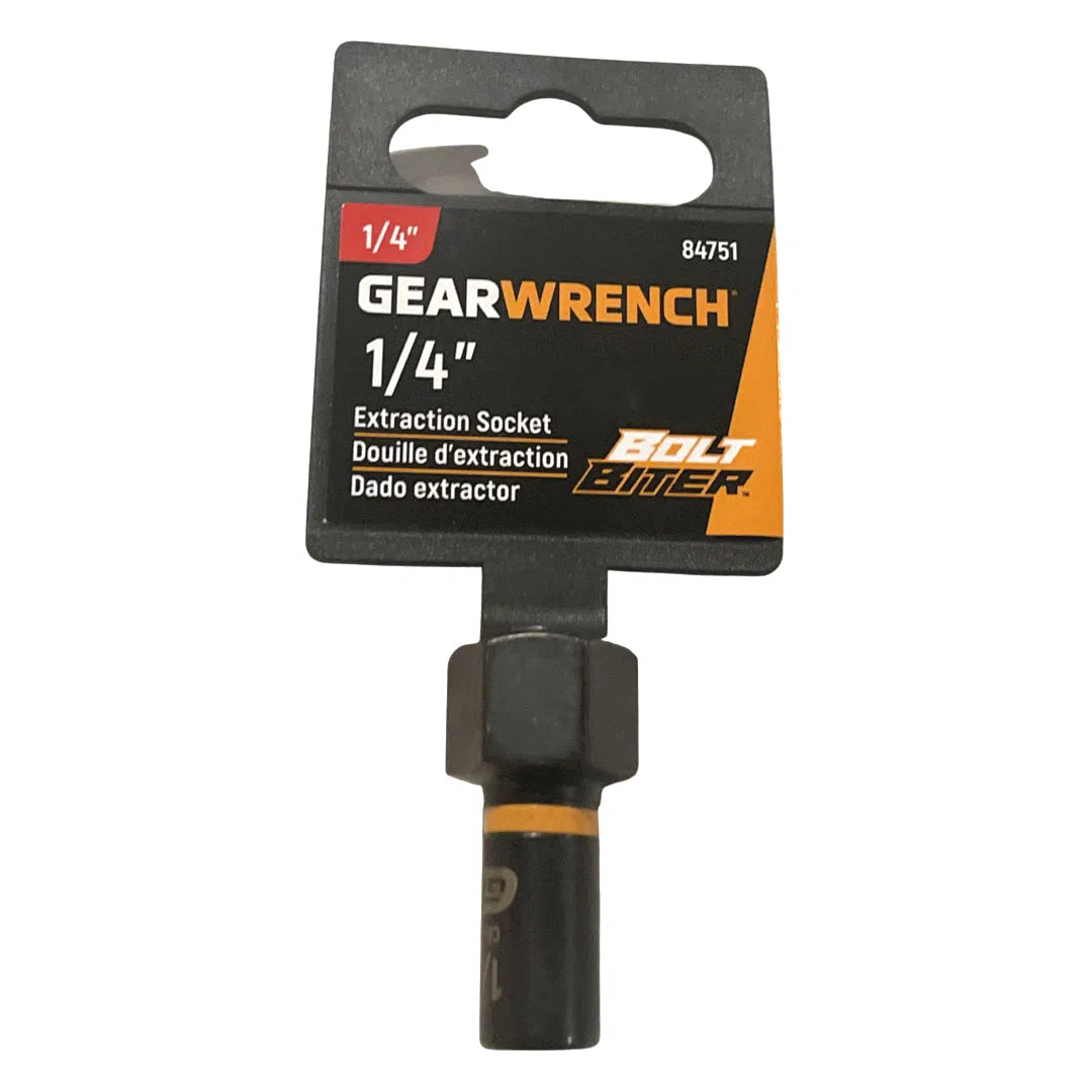 GearWrench 1/4" Drive Bolt Biter 1/4" Impact Extraction Socket 84751