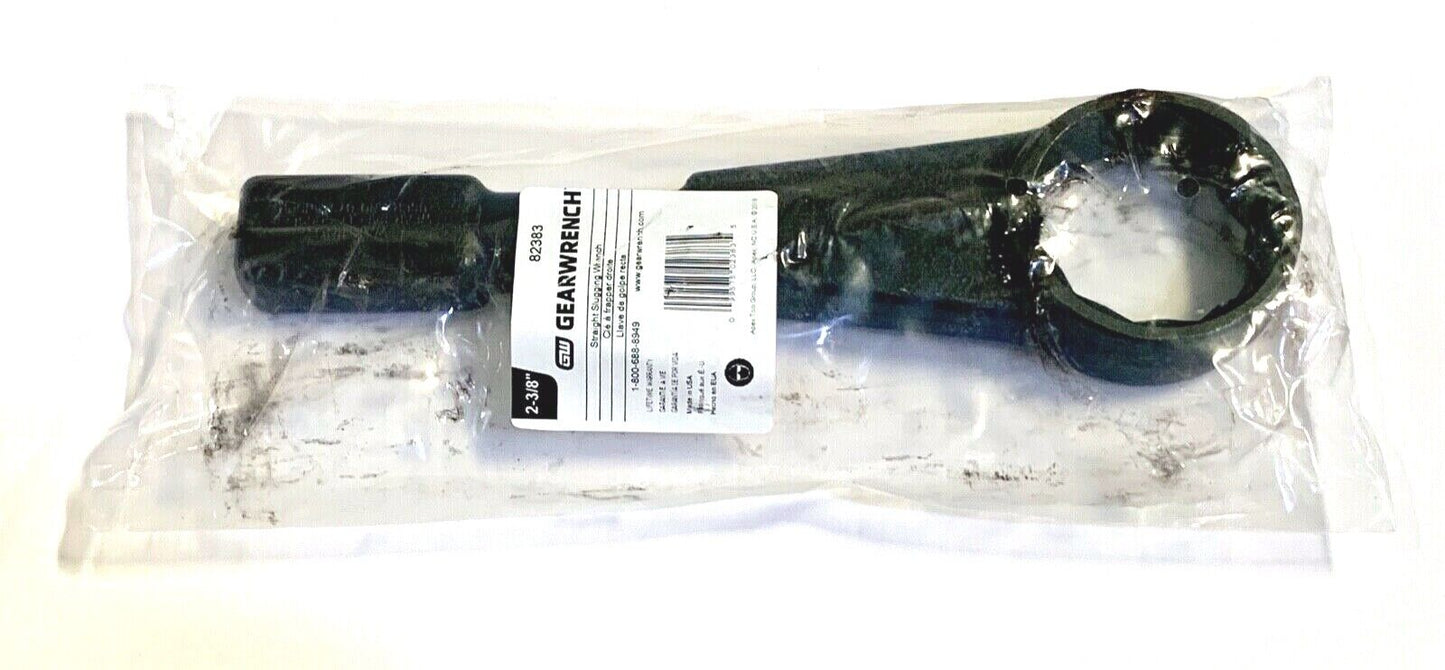 GearWrench 2-3/8" Slug Wrench 12 Point Slugging Straight USA Made 82383