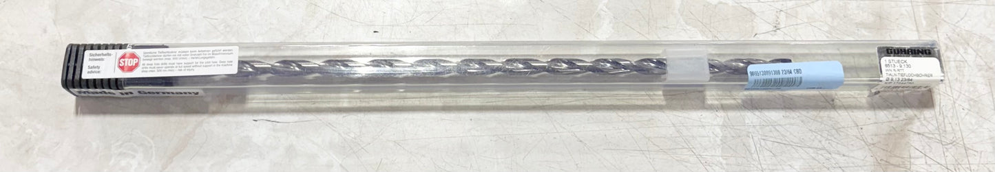 Guhring 23/64" Solid Carbide Drill 30xD TiAlN Tipped Coolant Thru 135 Deg