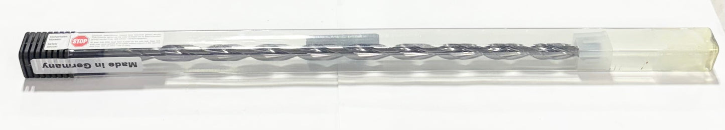 Guhring 29/64" Solid Carbide Drill 25xD Coolant Thru, 135 Deg, 2 Flute, TiAlN Tip