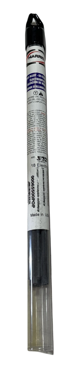 Harris Nickel Alloy 65 1/8" Electrode Welding Rods Tube of 18