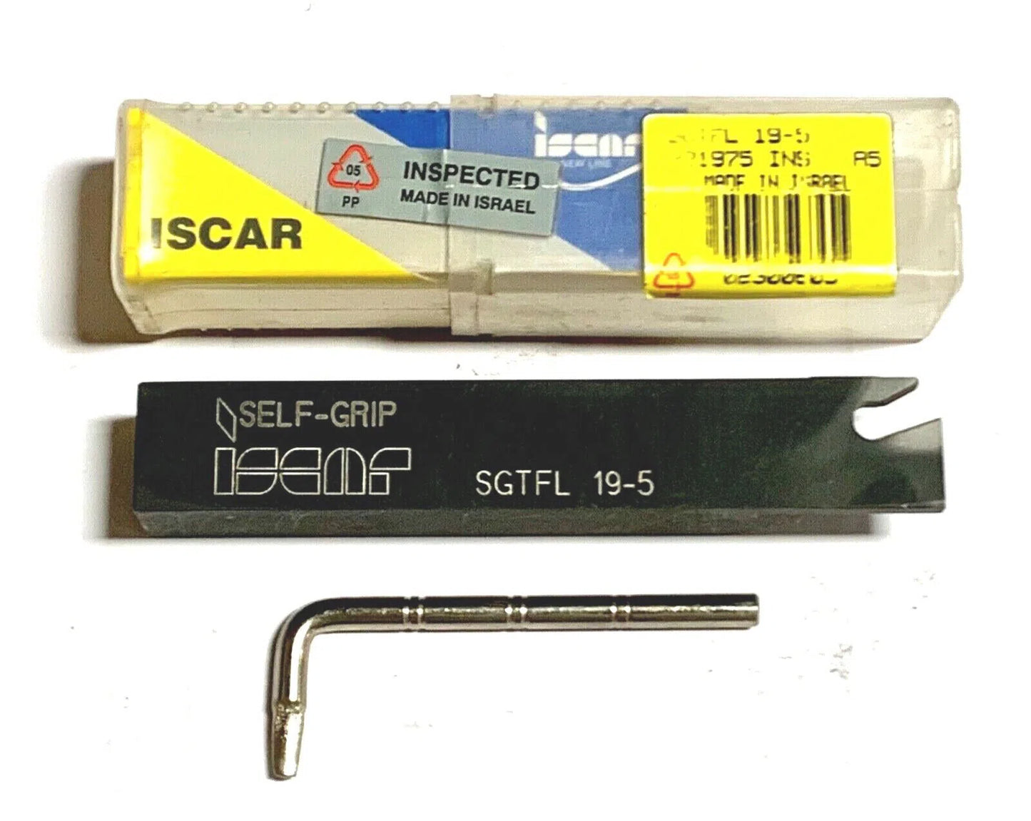 Iscar SGTFL 19-5 Indexable Turning Grooving Cut Off Self Grip Tool Holder