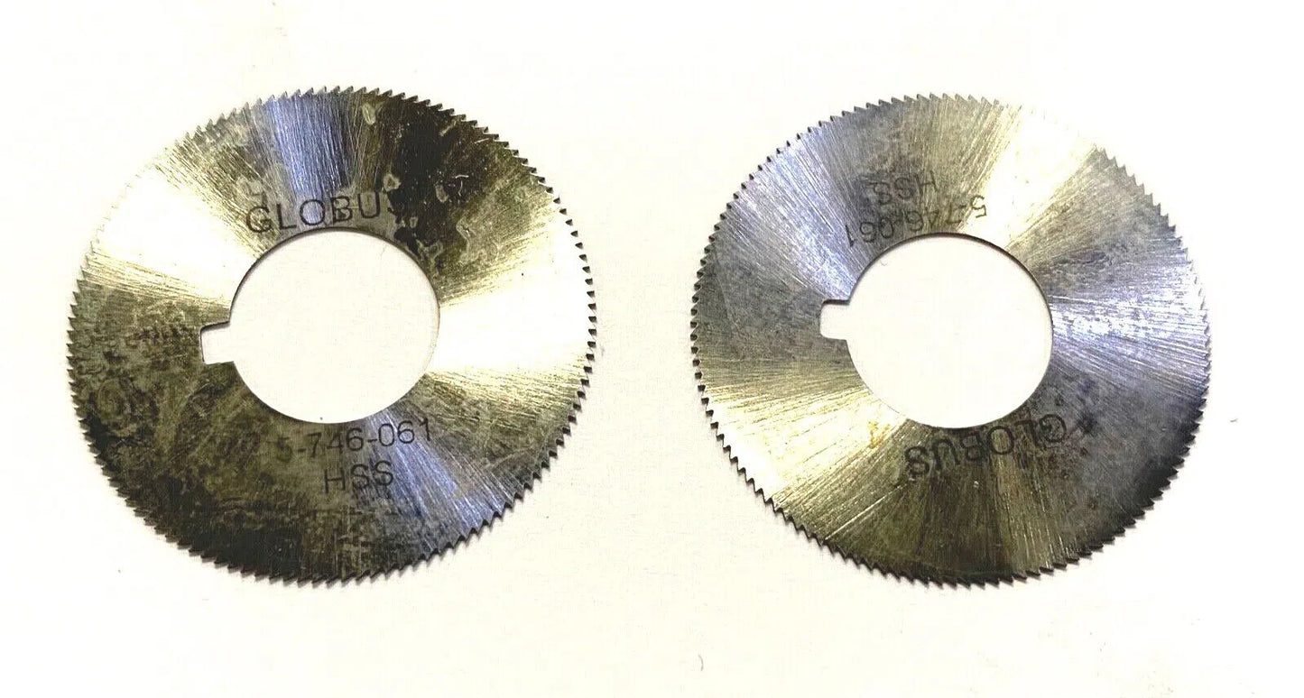 Jewelers Slotting Saw 1-1/4" x .012 x 1/2" HSS 120 Teeth Made In Poland 2 Pack