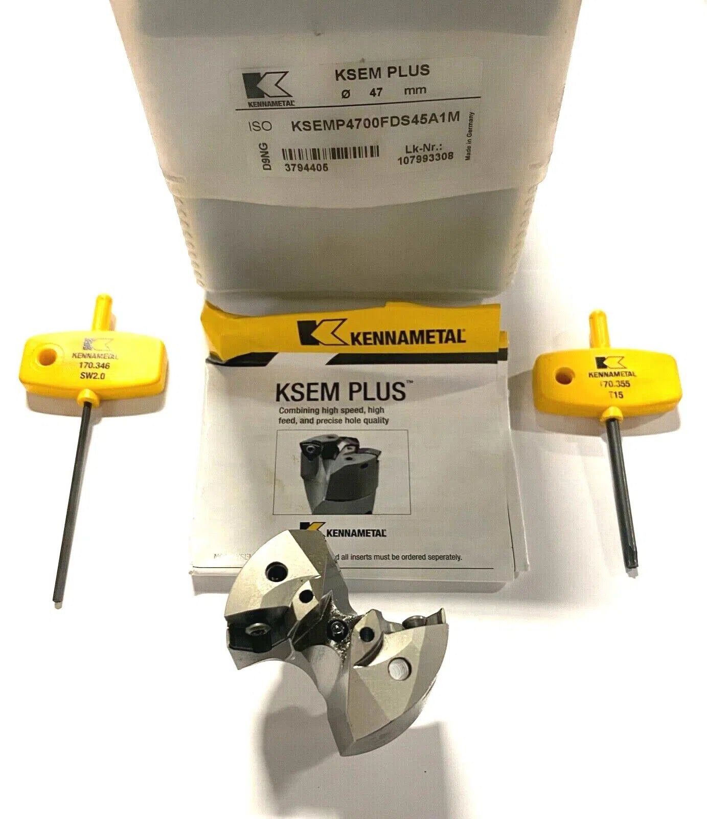 Kennametal KSEM Plus A1 Head Indexable Modular Drill Head 3794405