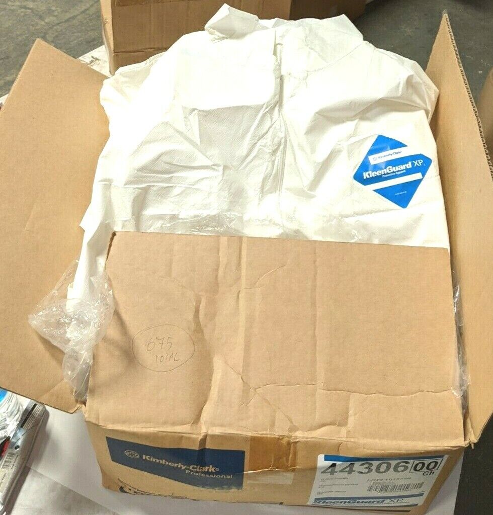 Kimberly Clark Coverall Dispo 44306 KleenGuard Open Cuff, Open Ankle 1 case (25)