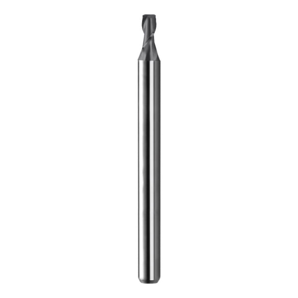 Kyocera 1.70mm Carbide End Mill 2 Flute TA Coating 30 Deg Helix