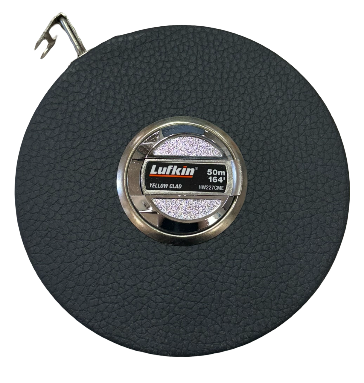 Lufkin 3/8" x 164' Banner SAE/Metric Yellow Clad Dual Sided Tape Measure