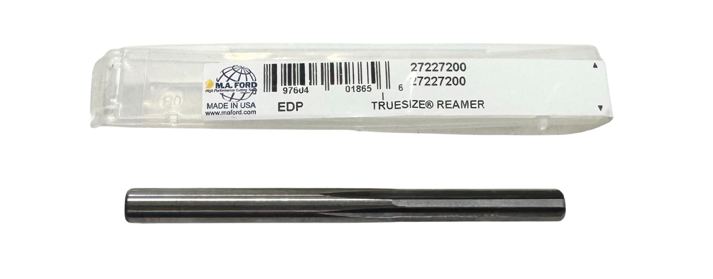 M.A. Ford .2720 Solid Carbide Chucking Reamer 6 Flute USA Made