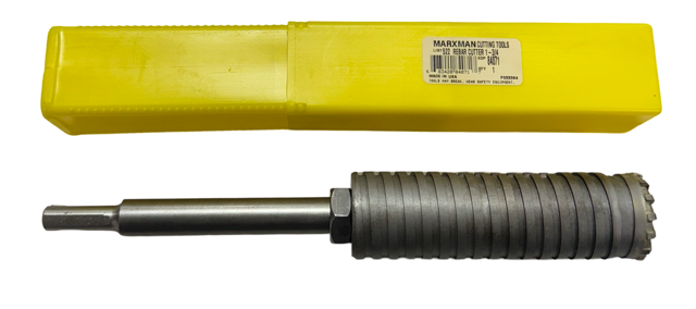 Marxman 1-3/4" Rebar Cutter, 1/2" Shank, 12" Overall USA Made