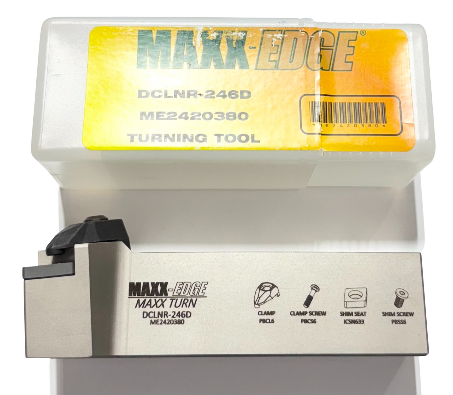 Maxx-Edge DCLNR-24-6D Indexable Turning Tool Holder