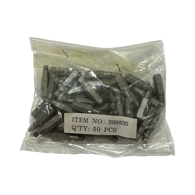 Mibro #2 Robertson 1" Square Recess Bits 50 Pack