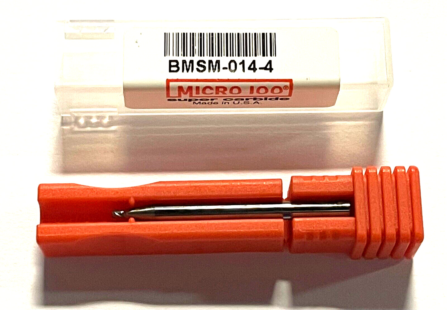 Micro 100 1.4mm Carbide Ball Nose Miniature End Mill 4 Flute USA Made