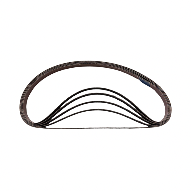 Norton 1/2" x 24" Abrasive Sanding Belts 40 Grit Aluminum Oxide 5 Pack