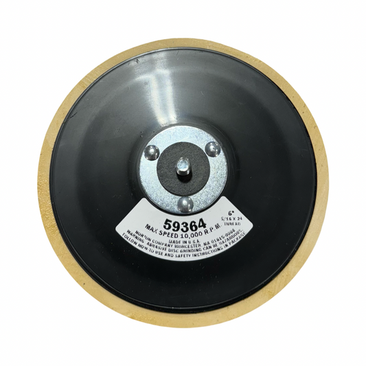 Norton 6" Quick Change Disc Holder 5/16"-24 USA Made 59364