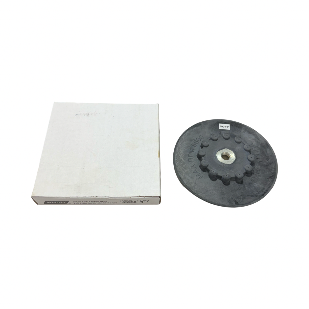 Norton Speed-Lok 7" Soft Smooth Face Backup Pad
