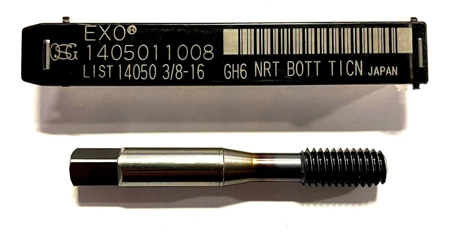 OSG VC-10 3/8-16 Thread Forming Tap TiCN Coating GH6 Bottoming Tap Made In Japan