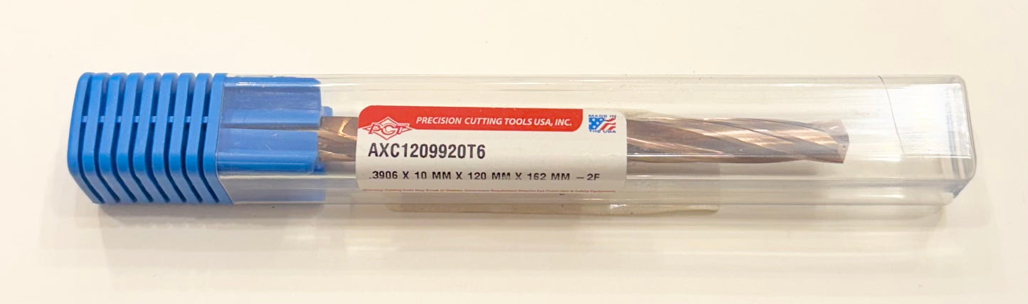 PCT 25/64" Solid Carbide Drill 12xD Triple Margin Coolant Thru ZicroPlus