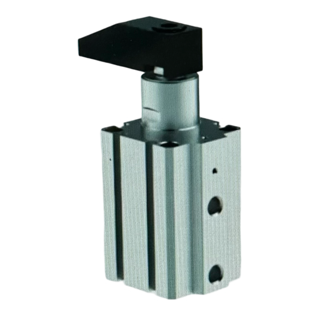 Pneumatic Swing Clamp, 40mm Bore, Short Stroke, RH Rotation, NPT Port