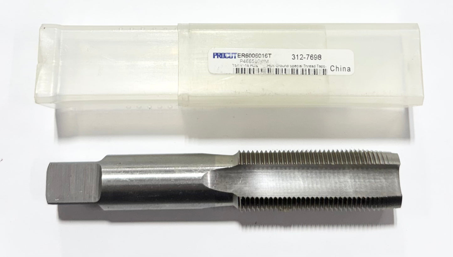 ProCut 15/16"-16 HSS Hand Tap 4 Flute Plug Special Thread Tap