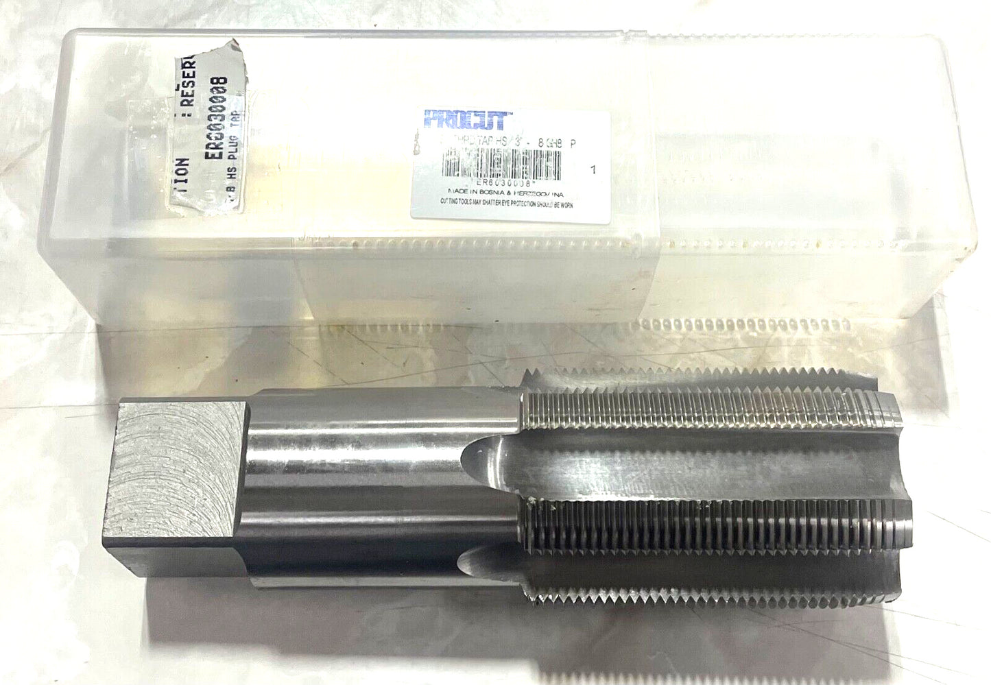ProCut 3"-8 HSS Long Special Thread Tap 6 Flute GH8 Plug Tap